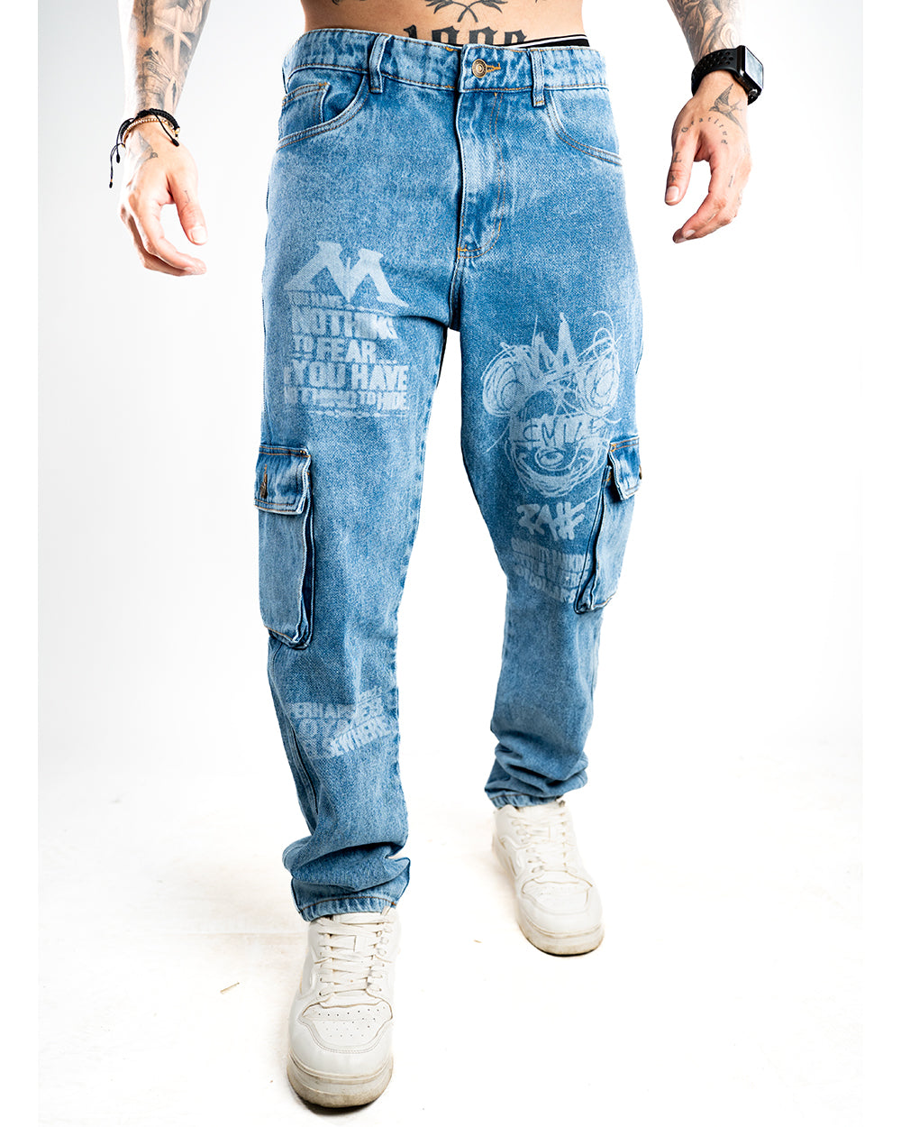 JEAN BAGGY CARGO MICKEY