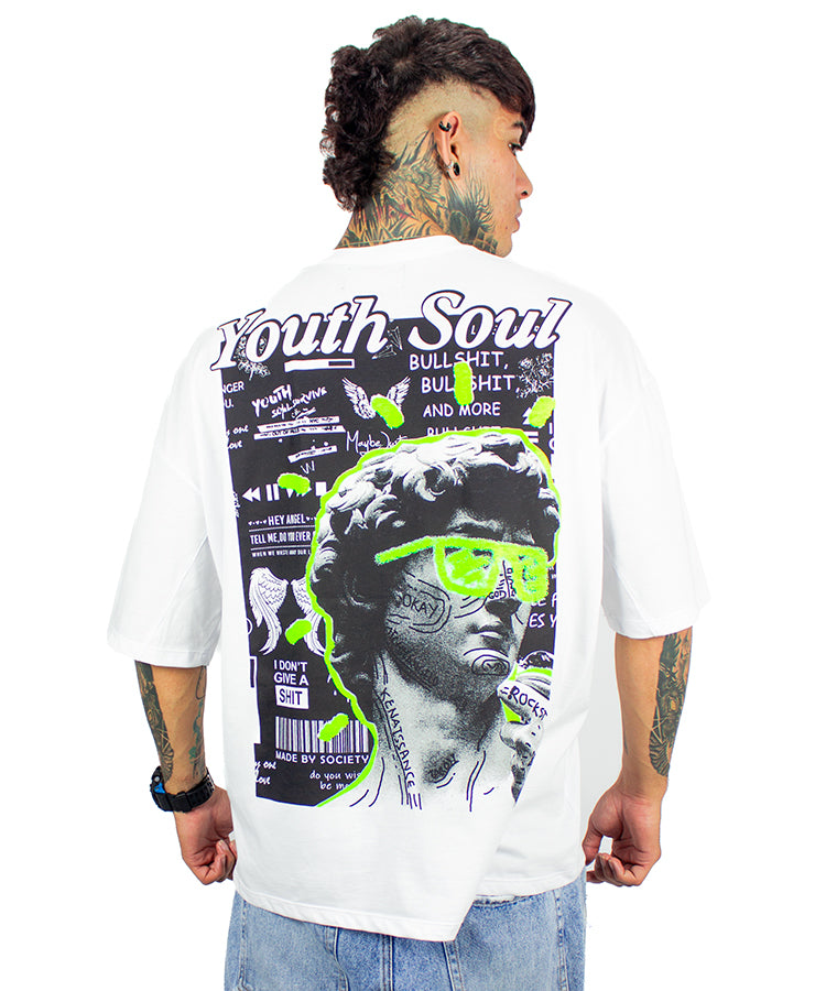 CAMISETA OVERSIZE  H YOUTH DAVID